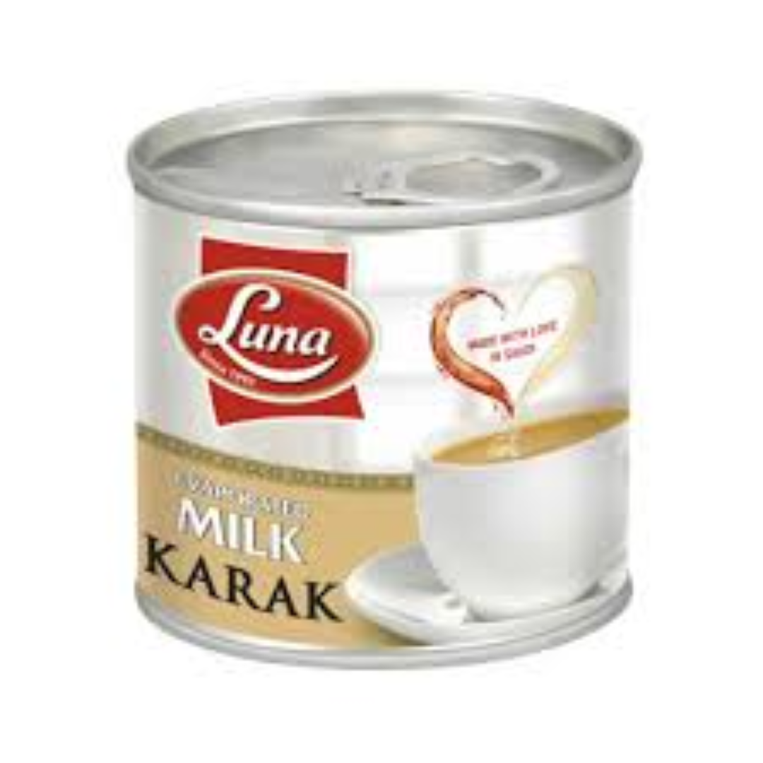 LUNA EVAPORATED MILK KARAK 170G